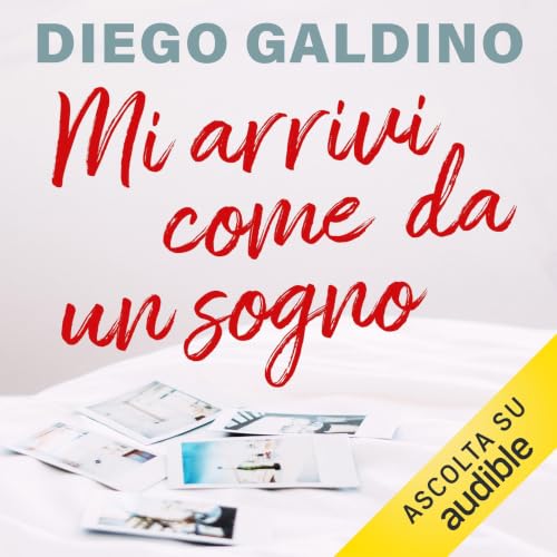 Diseño de la portada del título Mi arrivi come da un sogno