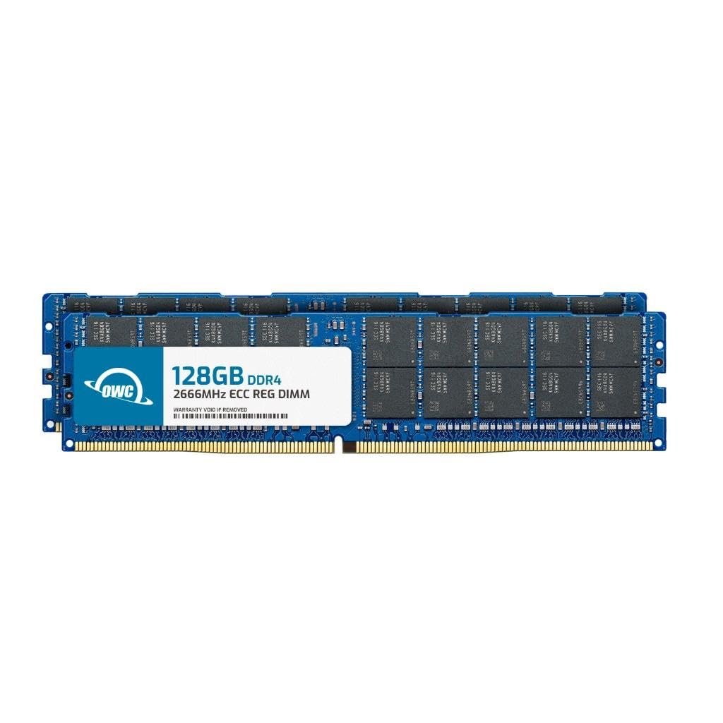 OWC 256GB (2x128GB) DDR4 2666MHz ECC RDIMM 4Rx4 288-pin Memory RAM | PC4-21300, ECC Registered, 4Rx4, 1.2V, CL19, Compatible with Select Workstations, Servers, and NAS Systems-picture-27