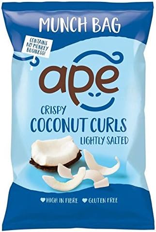 Ape Crispy Coconut Curls Lightly Salted Munch Bag - 60g (0.13lbs)