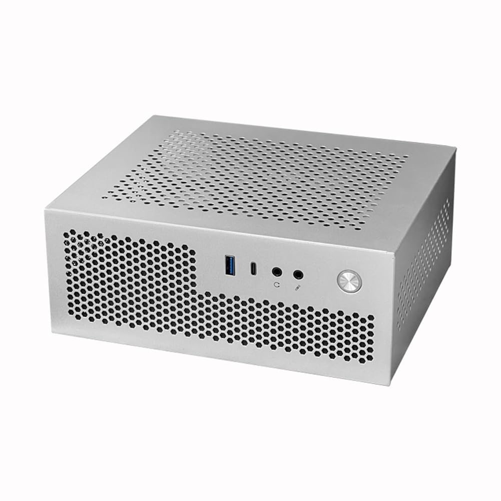 A09 HTPC obudowa na komputer Mini ITX obudowa komputera do gier obudowa pulpitu USB3.0 obudowa komputera C obudowa komputera domowego łatwa instalacja srebrna