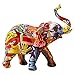 Produktbild Moderne Elefanten Deko Elefant Figuren und Pop Art Dekofiguren Für Liebhaber von Pop-Art und moderner Kunst, die eine kreative und farbenfrohe Dekoration suchen, 24cm hoch