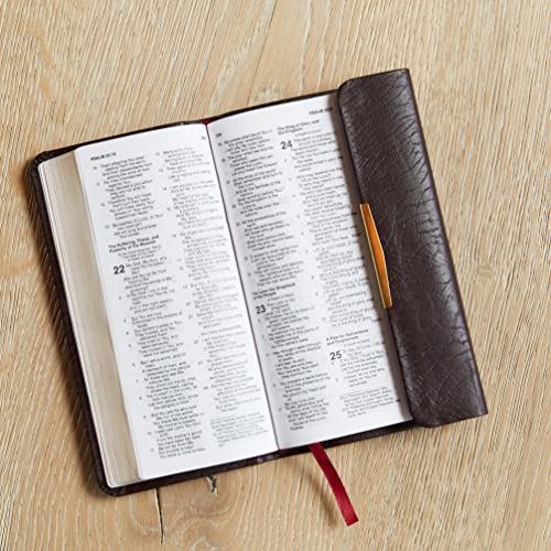 Image of Nkjv, Checkbook Bible, Compact, Bonded Leather, Burgundy, Wa