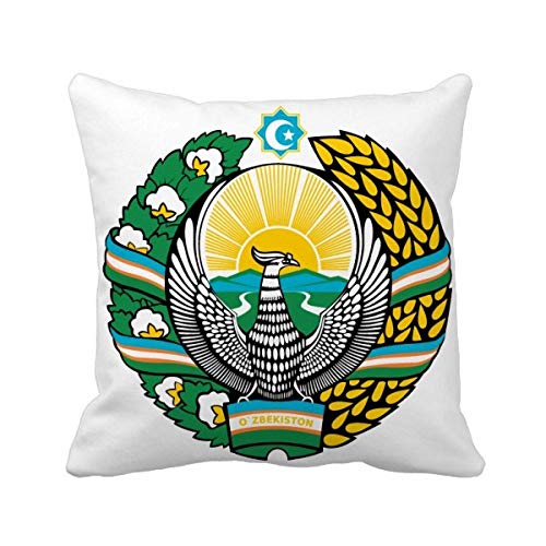 Coussin de décoration Ouzbékistan multicolore 40 x 40 cm de salon - 2
