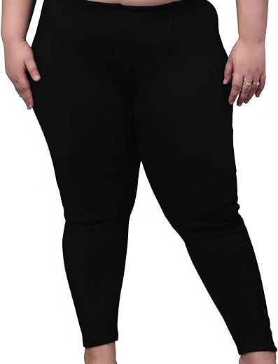 PandaWears® Ankle Leggings - Regular &amp; Plus Sizes, Ultra-Stretch Fit