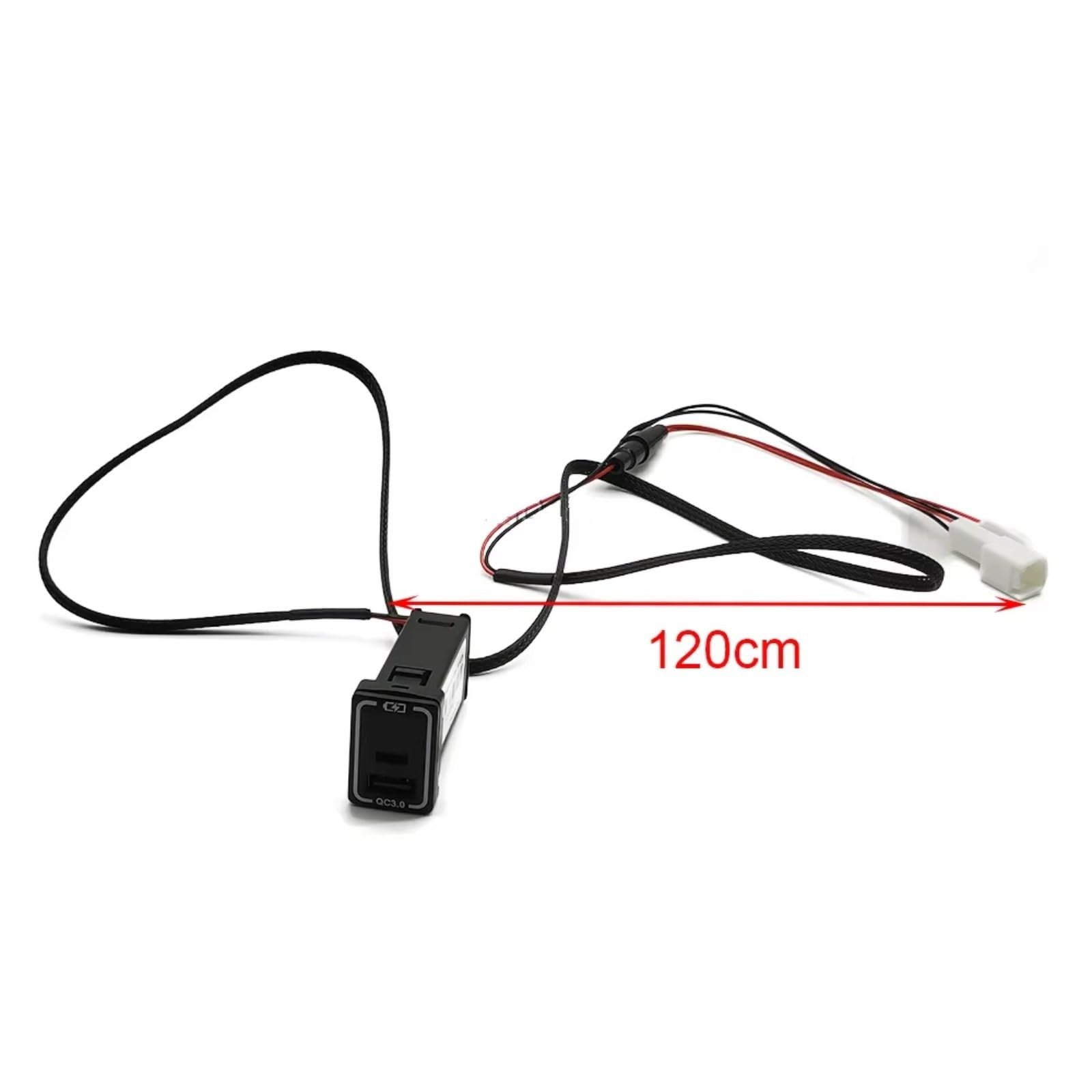 Porta USB Centrale Compatibile Con Toyota Per Camry Per Land Per Cruiser Car Dual QC3.0 Tipo C Auto Caricabatterie Telefono Auto Veicolo Rapido Porta USB