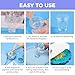 TQELFSS Epoxy Resin Kit 8 OZ, Clear Epoxy Resin (4 OZ×2), Fast Curing, Self Leveling, No Yellowing Casting Resin for Jewelry Making, Resin Molds, Flower Preservation, Easy Mix 1:1