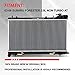 Auto Dynasty Radiator Compatible with 2003-2008 Subaru Forester 2.5L Non Turbo AT, DPI 13021 Factory Style 1-Row Cooling Radiator, Aluminum Core
