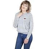  mazine Sheridan Super Light Women Hoody (L, Off White/Navy)