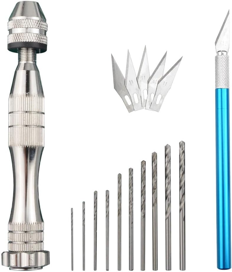 Professional 33 PCS Model Tools Kit Modeler Basic Tools Craft Set Hobby Building Tools Kit for Gundam Car Model Building Repairing and Fixing (J)