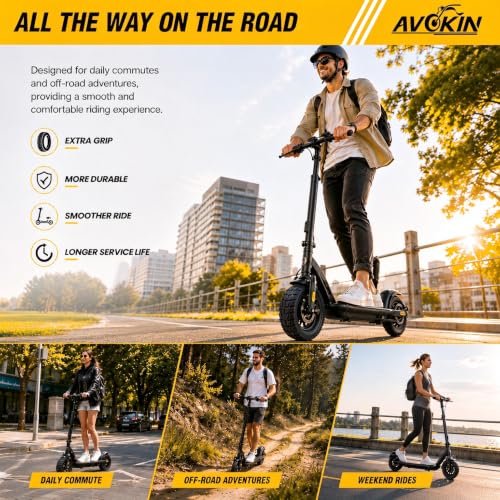 AVOKIN High-Traction Scooter Tire