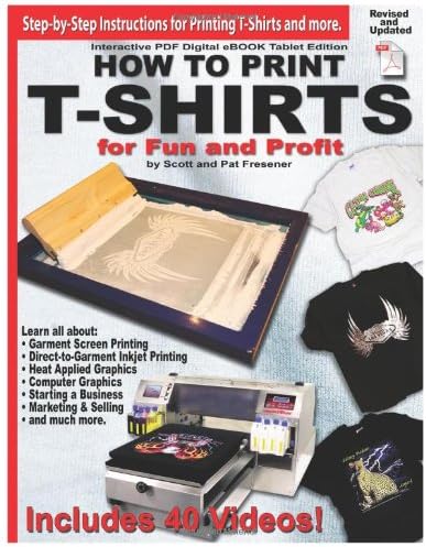 How to Print T-Shirts for Fun and Profit Paperback – September 27, 2012