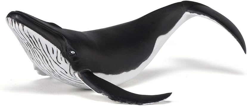 Papo Realistic Baby Whale Figurine, Marine World Collection, Kids Ages 3+