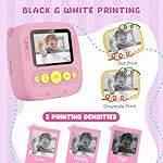Instant Print Camera for Kids, 1080P HD Kids Digital Cameras Instant Print Photos with 32GB SD Card, Christmas Birthday Gifts for 3 4 5 6 7 8 9 10 11 12 Year Old Girls Boys - Image 4