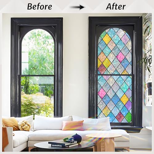 Rabbitgoo Stained Glass Window Film thumb #6
