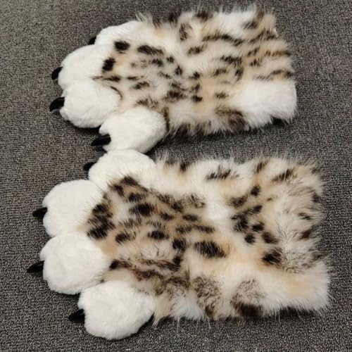 Wudaizhi en Peluche À Griffes De Léopard Accessoires Déguisement - 6