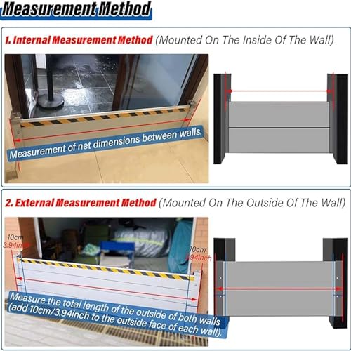 Muro antiinundación de aluminio modular para accesos exteriores y garajes 3