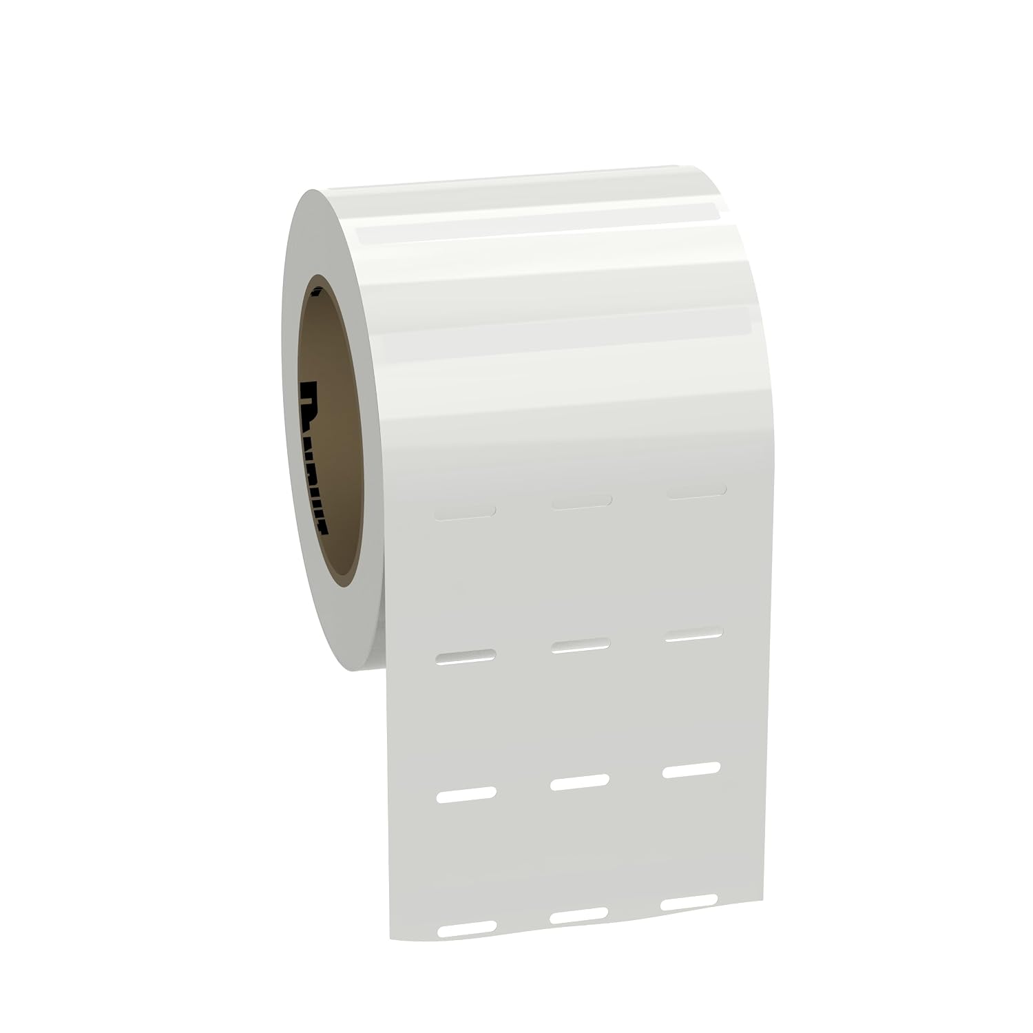 Panduit S100X150VA1Y Thermal Transfer Self-Laminated Label, Vinyl, 1-Inch Core, White (2,500-Pack)