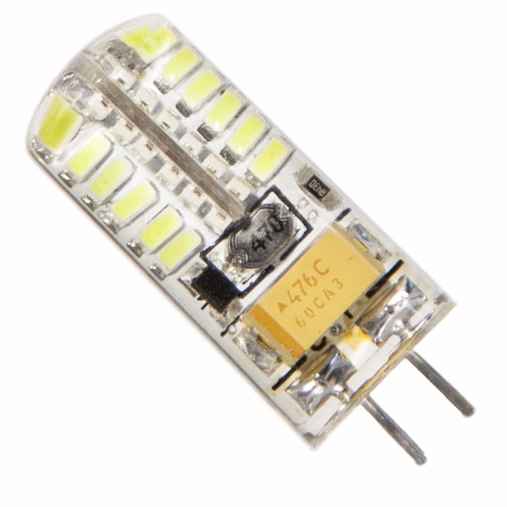 SILAMP Ampoule LED G4 12V 3W SMD2835 24LED 360° - Blanc Neutre 4000K - 5500K