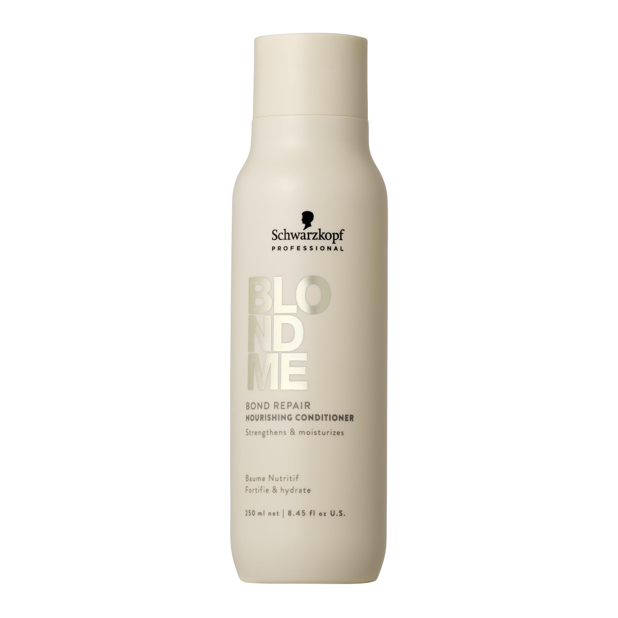 Schwarzkopf Professional BLONDME Bond Repair Nourishing Conditioner Spülung Mit Leichter Formel Mandelöl Weißer Tee Tiefenwirksam Pflegende Haarspüllung Hydratisierend Und Entwirrend 250 ml