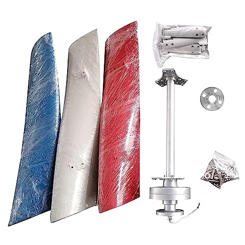 Gerador de turbina eólica do jardim 12000W Vertical 12V 24V 48V com controlador de carga Pequeno ger