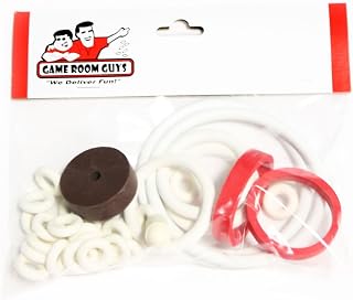 Game Room Guys Gottlieb Bank Shot Pinball White Rubber Ring Kit