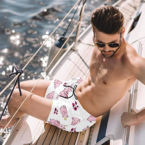 Maillots de bain hommes fleurs et cochons pour vos vacances
