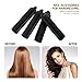 Syhood 43 Pcs Foam Sponge Hair Rollers Women 0.59 Inch Soft Sleeping Curlers Flexible Sponge Curler Tool and Rat Tail Comb for Hair Styling Hairdressing Overnight Curl and Volume(Black)