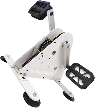 Manual emergency pedal generator, Hand Crank Generators 50W Foot Pedal Power Generator, Pedal Power Generator with USB Interface/DC1-35V Output, Easy to Carry Bicycle Generator Charger