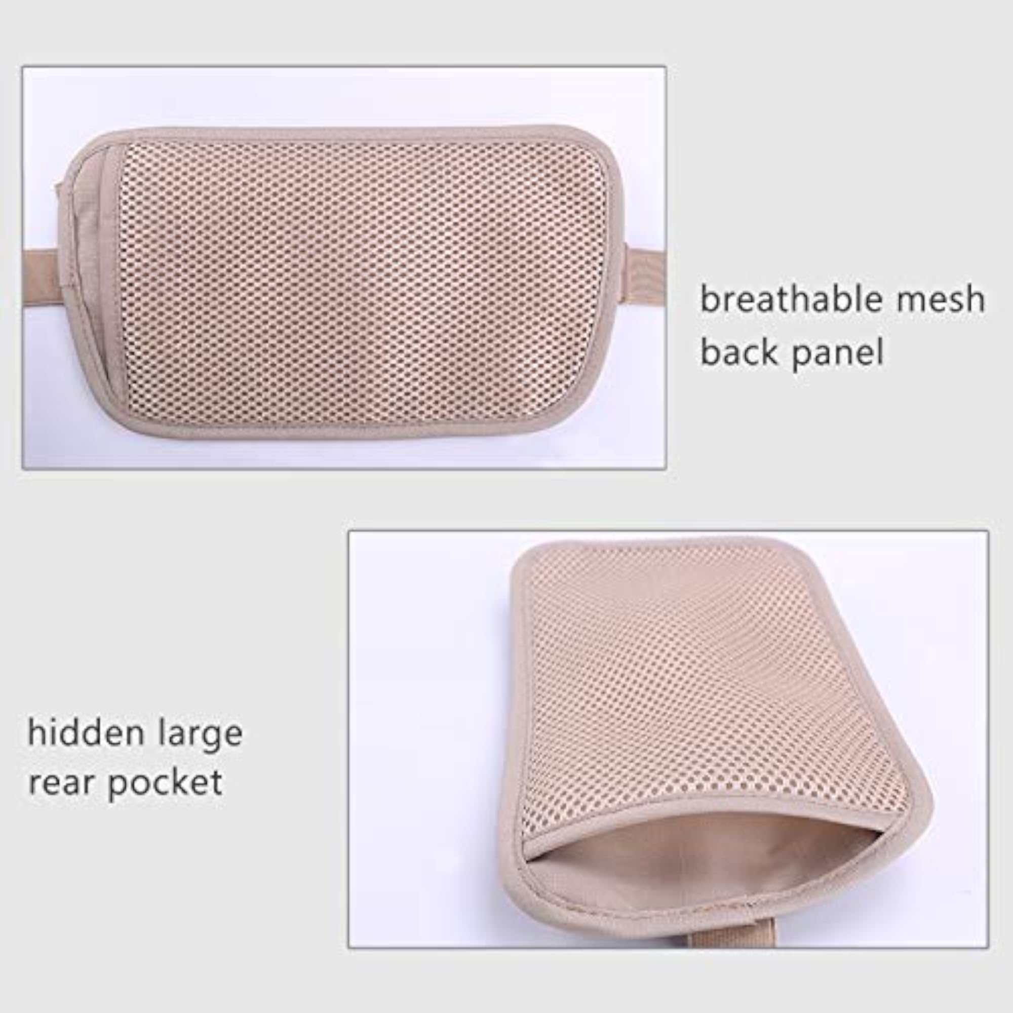 Money Belt for Travel, RFID Blocking Pouch