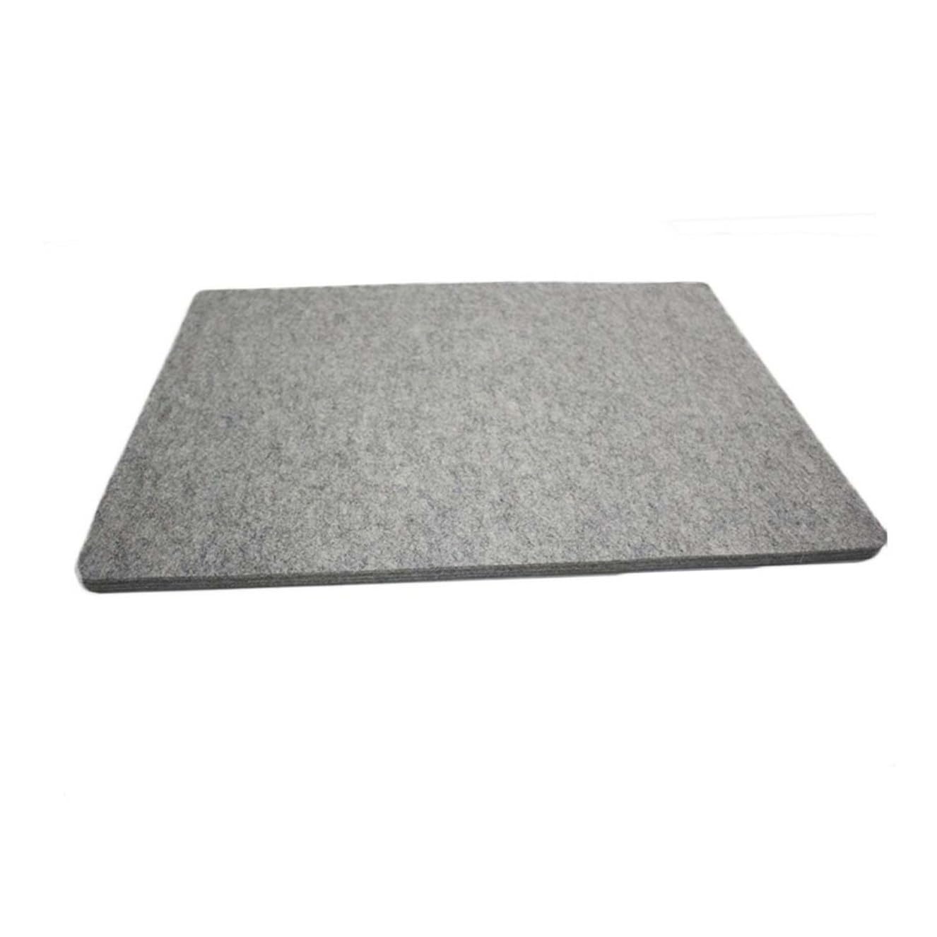 Hitzebeständige Bügelmatte aus Wolle rutschfeste Tragbare Bügelunterlage 30x45cm zum Nähen Quilten und Hemden Bügeln im Haushalt