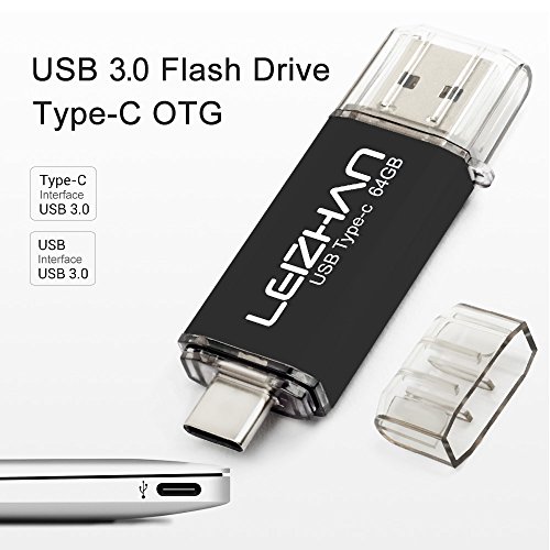 Clé USB Type-C 3.1 Noir avec transfert haute vitesse 128Go - 2