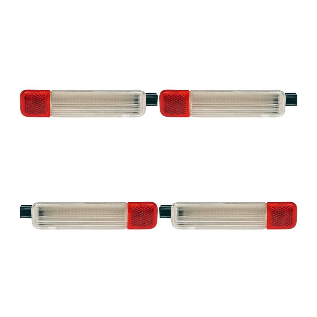 Taungkan Front Rear Interior Door Light 4PC for Chevrolet C1500 1995-1999 for Chevy C1500 1995-1999 for Chevrolet C2500 1995-2000 for Chevy C2500 1995-2000 for Chevrolet C3500 1995-2000