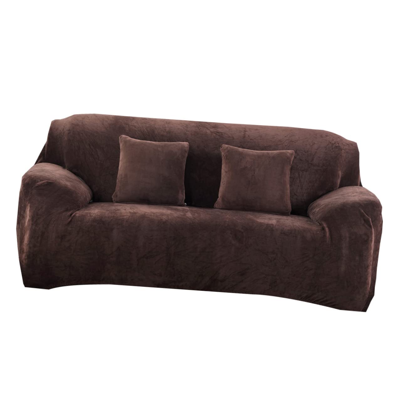 Housse de canapé élastique en polyester et spandex extensible pour protection antidérapante