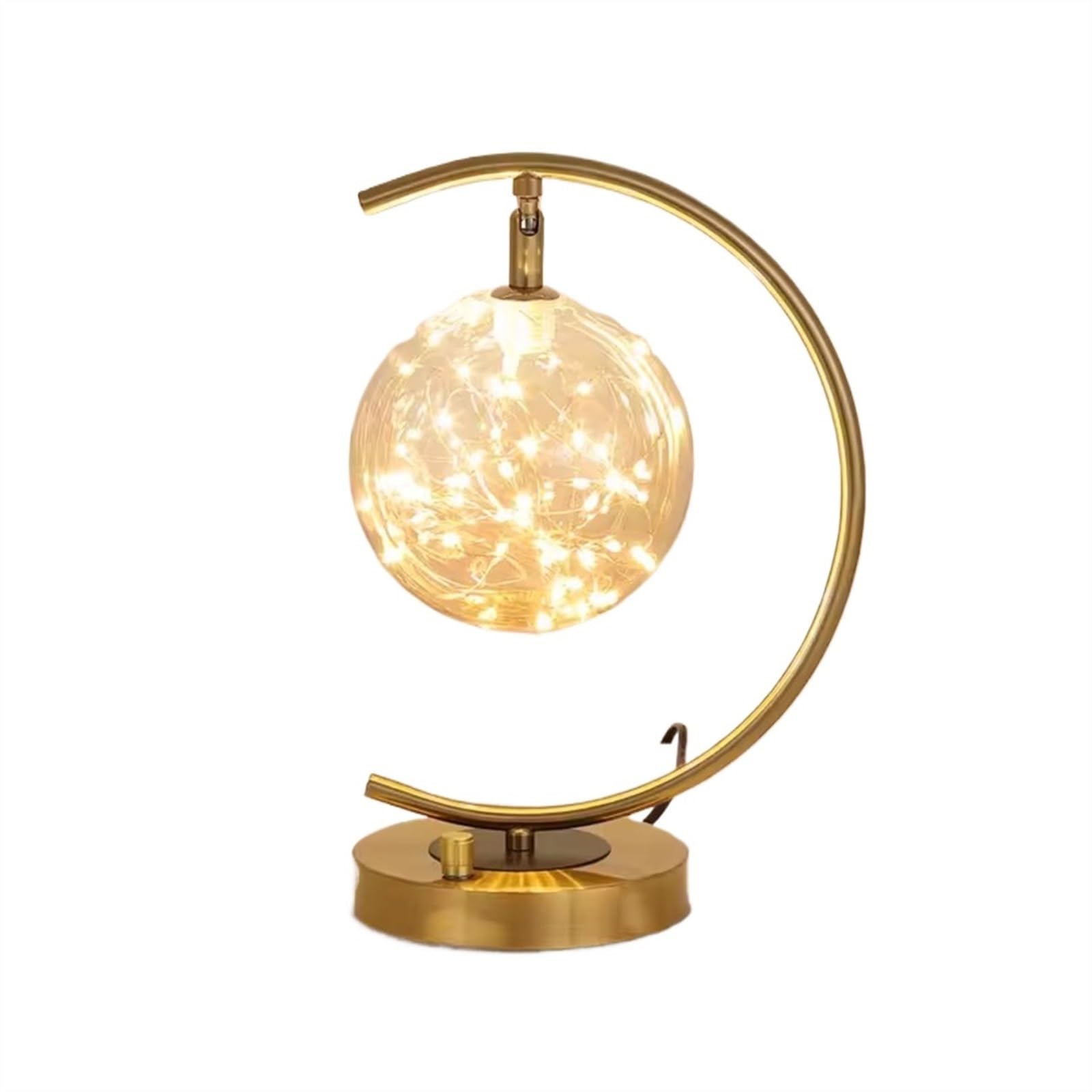 Z4T8M2K6G5 Bedside Lamp Light Luxury Bedroom Bedside Table Lamp Single Warm Glass Dimmable Study Lamps