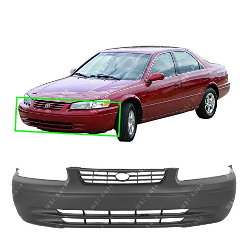 MBI AUTO - Primered, Front Bumper Cover Fascia for 1997 1998 1999 Toyota Camry 97 98 99, TO1000187