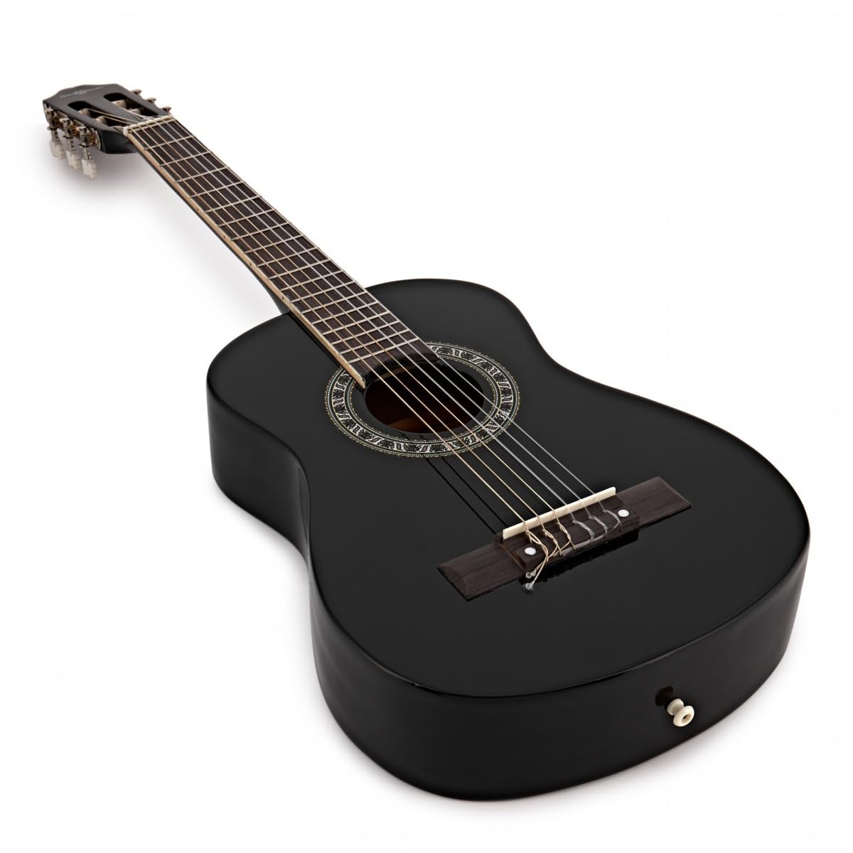 Set de Guitarra Clásica Junior 1/2, Negro, de Gear4music