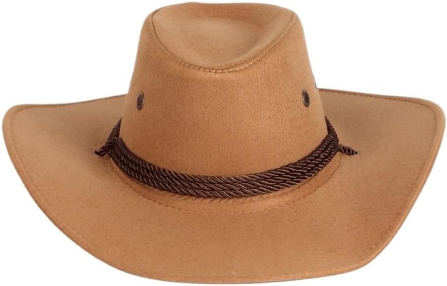 JSEIAJB Western Cowboy Hats, Men's and Women's Hats, Tourist Shaped Knight Hats, Cowboy Hats