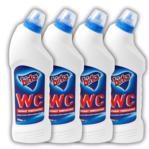 WC tuvalet temizleyici, 750 ml, 4 adet