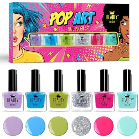 Ensemble de Vernis Pop Art Beauty4Britain Cover