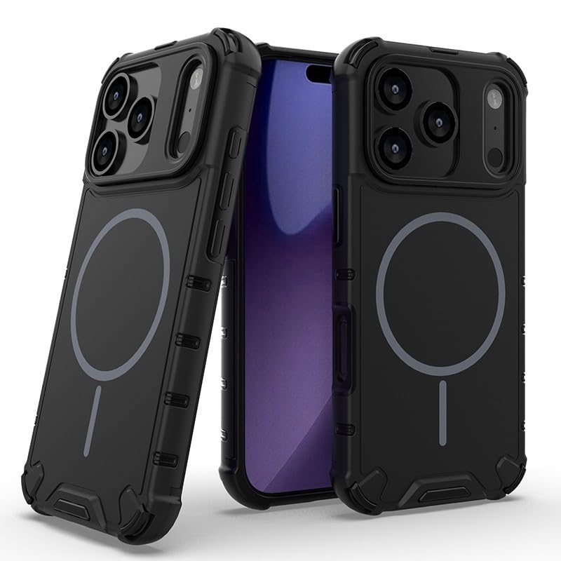Coque iPhone 13 noire en silicone rigide et magnétique pour votre mobile