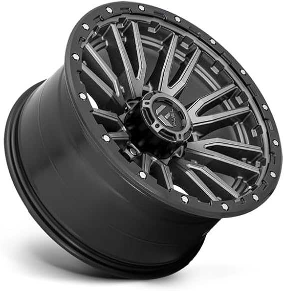 FUEL 1PC REBEL 22x10 8x170.00 MATTE GUN METAL BLACK BEAD RING (-18 mm) Wheel Rim