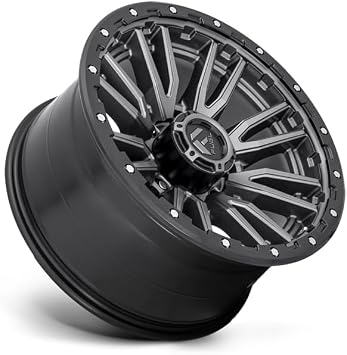 FUEL 1PC REBEL 22x10 8x170.00 MATTE GUN METAL BLACK BEAD RING (-18 mm) Wheel Rim