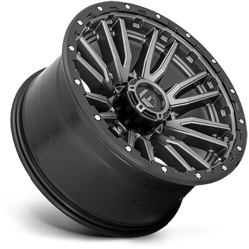 FUEL OFF-ROAD D680 REBEL 20X10, 8X6.5, 4.79, -18mm MATTE GUN METAL BLACK BEAD RING - D68020008247 - Thumbnail 4