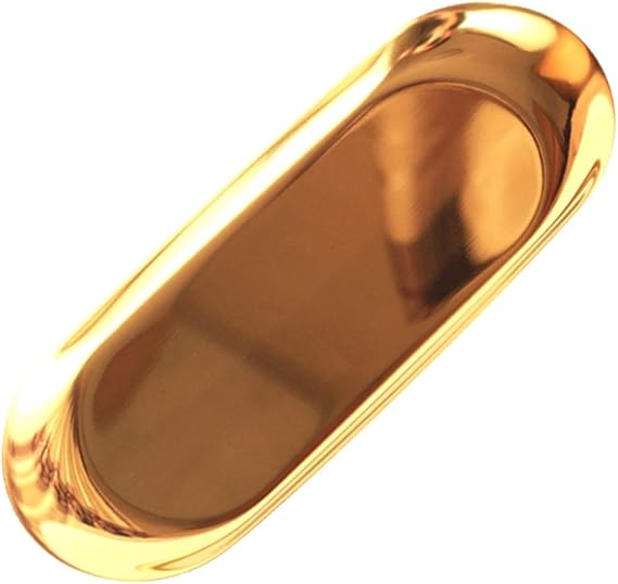 Amazon Co Jp Tky キャッシュトレイ ステンレストレー トレー トレイ コイン 小物置き 鍵置き おつり 小銭 ゴールド ホーム キッチン