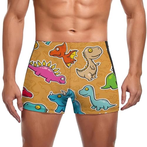 Maillot de bain dinosaure homme, le short de bain boxer parfait pour vos vacances d'été