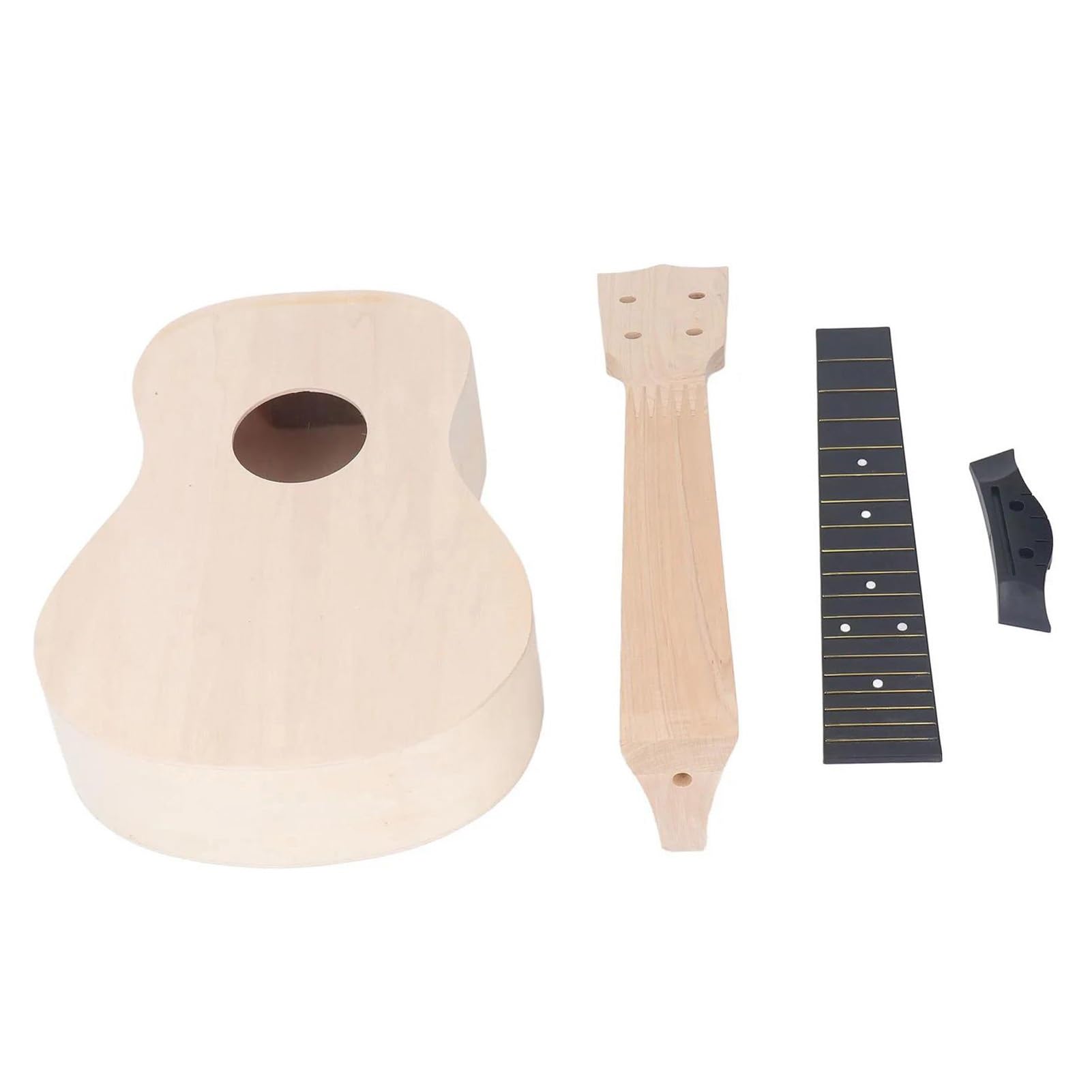 Ukulele Zestaw Do Samodzielnego Montażu Ukulele Dla Początkujących 24 Calowa Podstrunnica Z Mahoniu Gryf Drewna Lipowego Regulacją