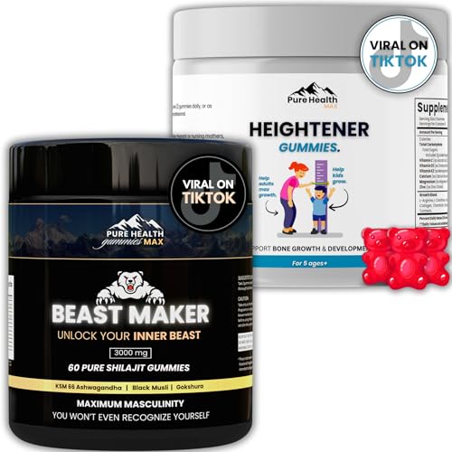 Heightener Gummies + Pure Shilajit Gummies