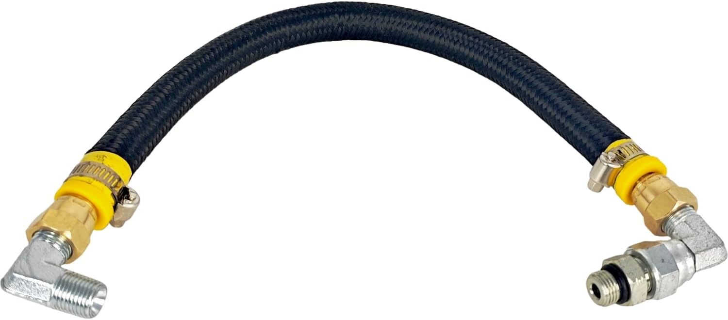 EZROAD Fuel Line Upgrade Kit Compatible with Ford 7.3 IDI & 6.9 IDI Engine, E-250 E-350 Econoline Club Wagon 1985-1991, F-250 F-350 1985-1994 Pickup Truck Lift Pump to Filter to Injection Pump