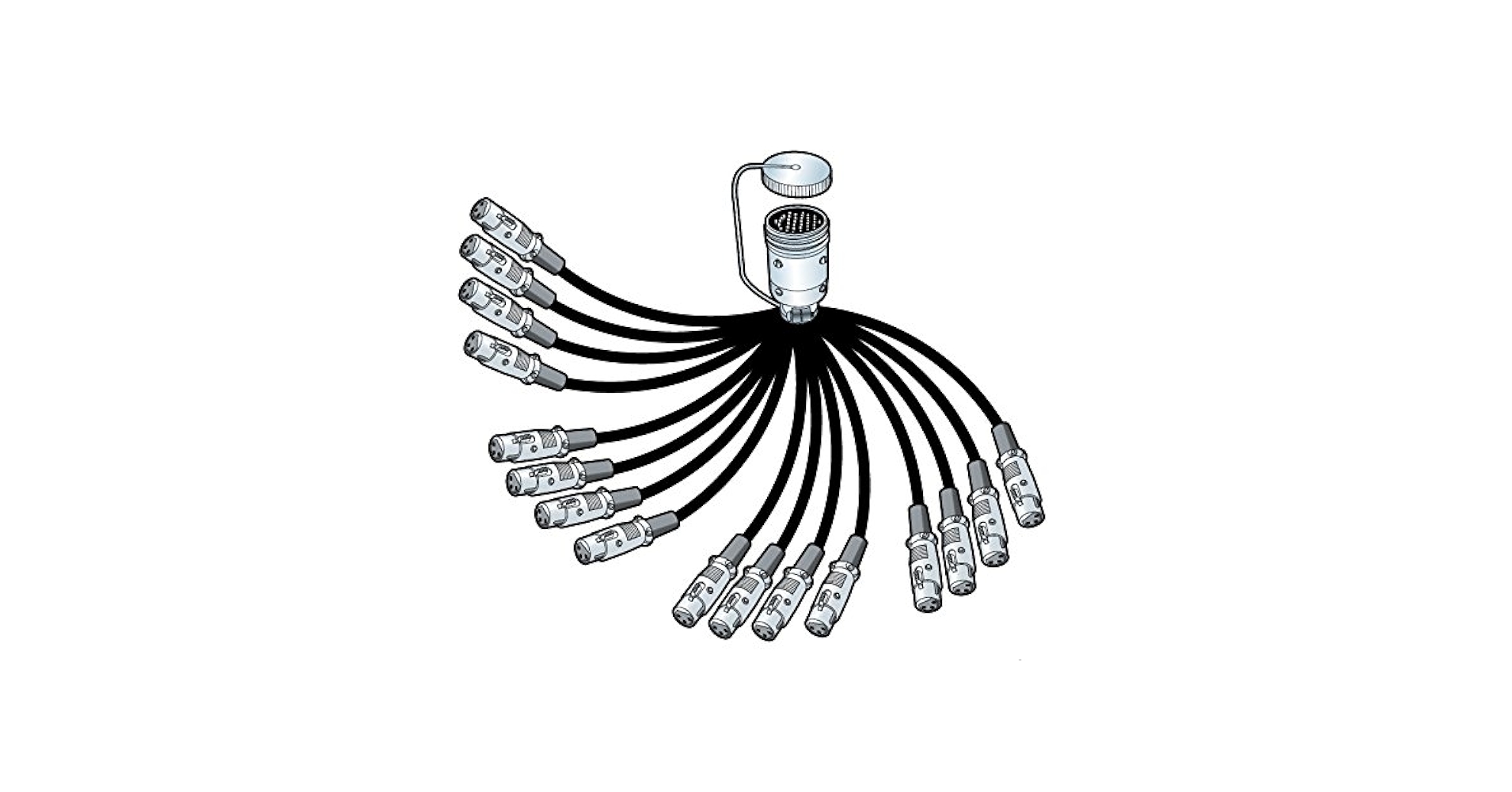 Amazon.co.jp: 16S1F2 (CANARE) マルチケーブル セパレートコード 1.5m