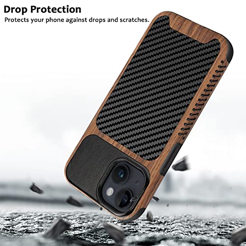 ZZDZZ Case for iPhone 13 Mini, Compatible with MagSafe, Black by ZZDZZ - Used condition - Image 5